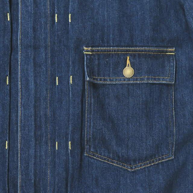 ライスマン RICEMAN 17AW 日本製 DRAWSTRING DENIM JACKET ドロー  