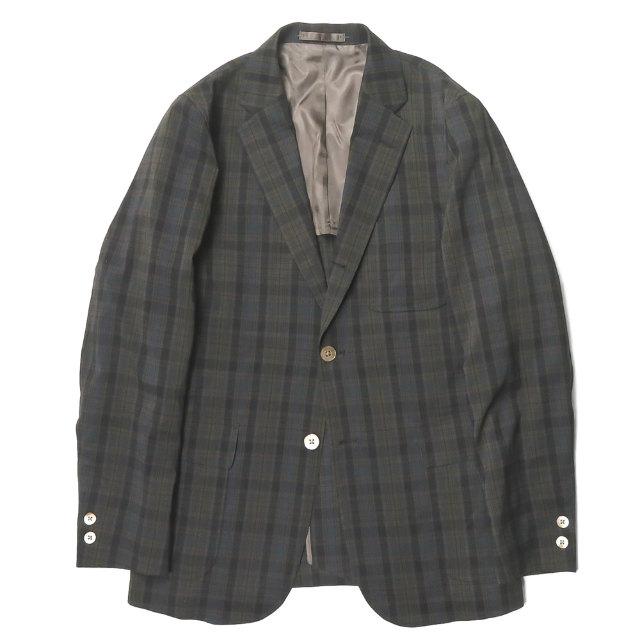 BEAMS PLUS クールマックス ダークマドラス ジャケット ビームス + BEAMS PLUS ダークマドラスチェック テーラードジャケット