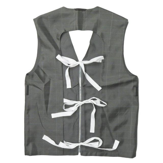 PORTVEL ポートヴェル 20SS 日本製 REFLECTOR TWILL C-1 VEST ポリエステルツイルベスト 111401 3 グレー ジップ トップス ☆☆mc63389 |  | 01