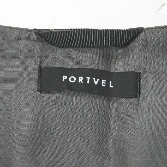 PORTVEL ポートヴェル 20SS 日本製 REFLECTOR TWILL C-1 VEST ポリエステルツイルベスト 111401 3 グレー ジップ トップス ☆☆mc63389 |  | 02