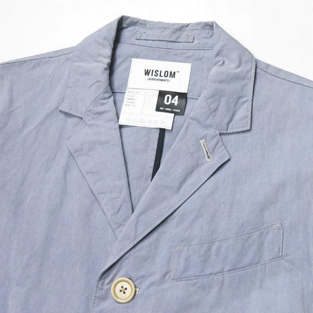 新品 WISLOM ウィズロム 18SS 日本製 THEO POPLIN コットンポプリン3B 