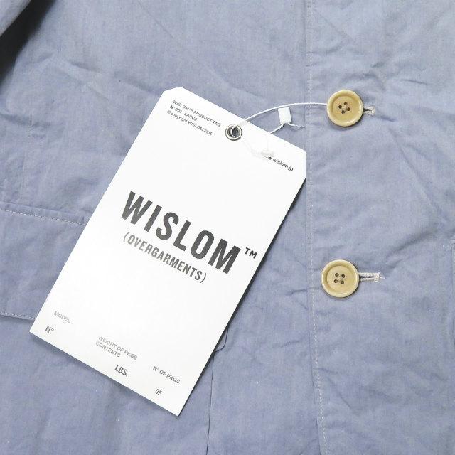 新品 WISLOM ウィズロム 18SS 日本製 THEO POPLIN コットンポプリン3B 