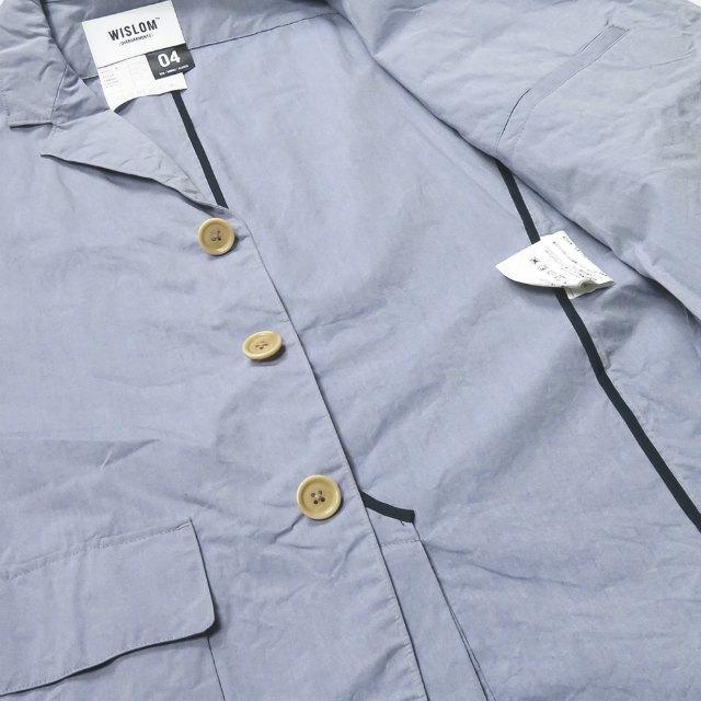 新品 WISLOM ウィズロム 18SS 日本製 THEO POPLIN コットンポプリン3B  