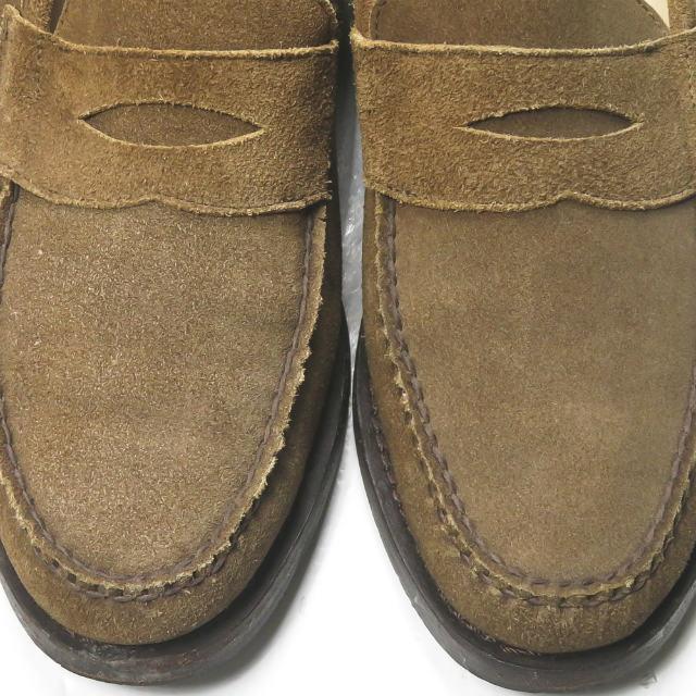 BEAUTY＆YOUTH UNITED ARROWS ビューティーアンドユース スエードペニーローファー FTUB-50223 US9D(27cm) ベージュ コイン ☆☆mc63410 |  | 06