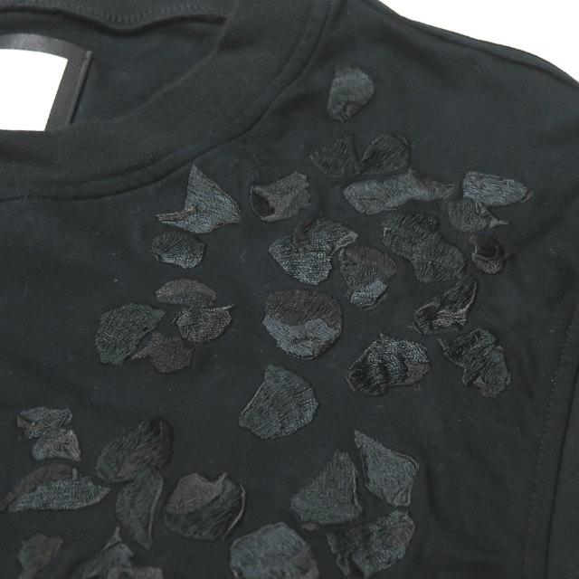 フィット ミハラヤスヒロ FIT MIHARA YASUHIRO 日本製 Embroidered Long T-shirt 刺繍ロング丈Tシャツ F01LT101 46 ブラック 長袖 トップス |  | 04