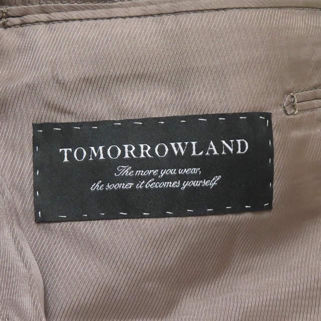 トゥモローランド TOMORROWLAND HOLLAND&SHERRY社製 コットン3Bジャケット&ノータック スラックス 68065506001 ベージュ スーツ セットアップ |  | 05