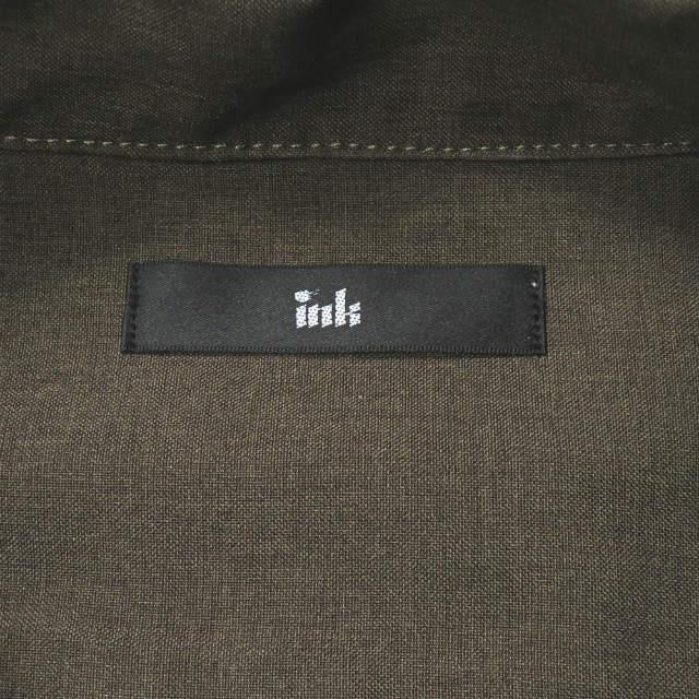 インク ink 日本製 UNITY CODA リメイクキューバシャツ L カーキ 長袖 オープンカラー 開襟 再構築 トップス |  | 02