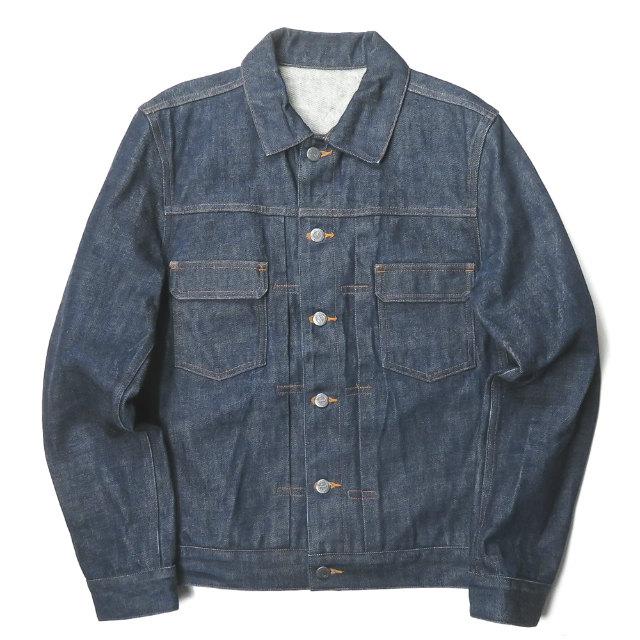 アーペーセー A.P.C. VESTE JEAN WORK 2nd デニムジャケット S インディゴ Gジャン セカンド ダブルポケット