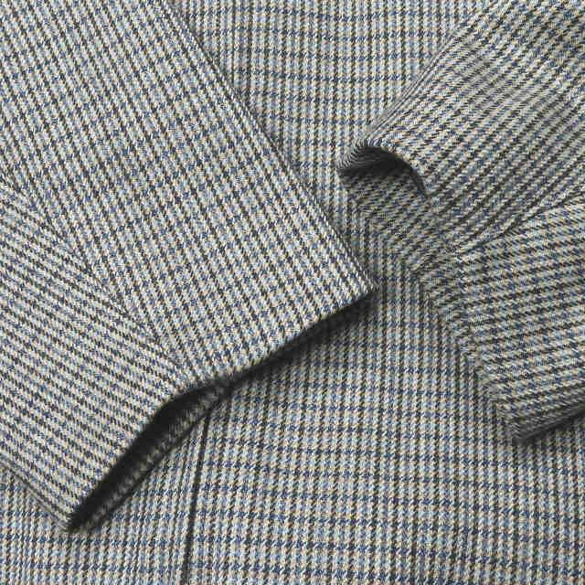 オーラリー AURALEE 19AW DOUBLE FACE CHECK ZIP BLOUSON ダブル オーラリー AURALEE 19AW DOUBLE FACE CHECK ZIP BLOUSON ダブル