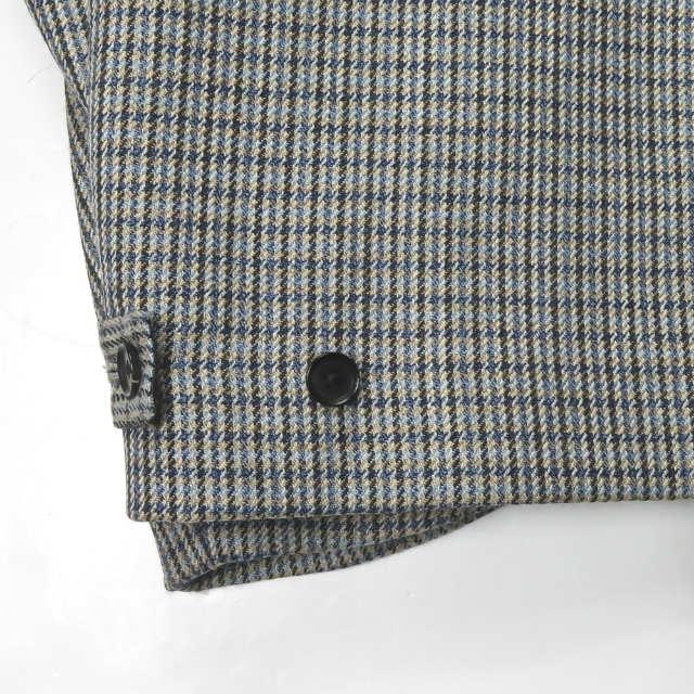 オーラリー AURALEE 19AW DOUBLE FACE CHECK ZIP BLOUSON ダブル オーラリー AURALEE 19AW DOUBLE FACE CHECK ZIP BLOUSON ダブル