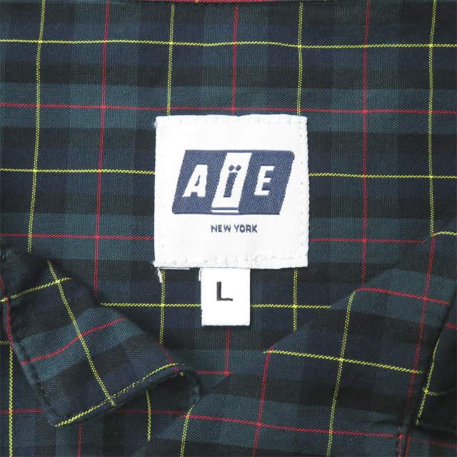 【送料無料】AiE PAINTER SHIRTS オーバーサイズ　チェックシャツ エーアイイー AiE (Arts in Education) 20SS Painter Shirt
