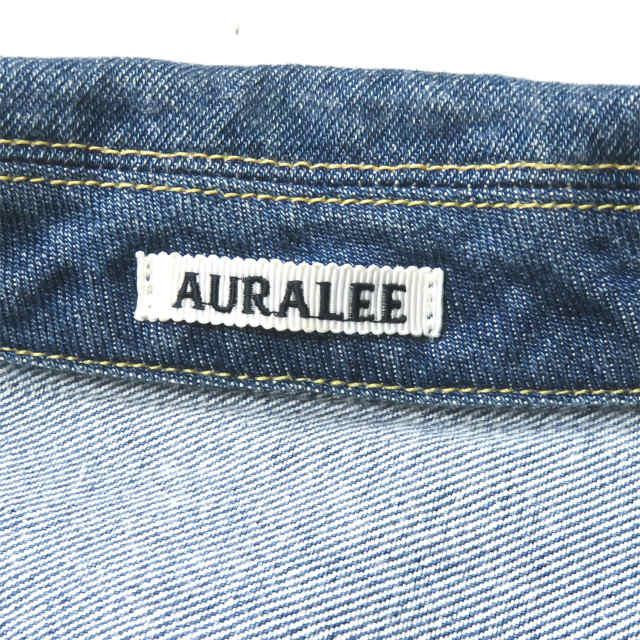 オーラリー AURALEE 20SS 日本製 WASHED HARD TWIST DENIM