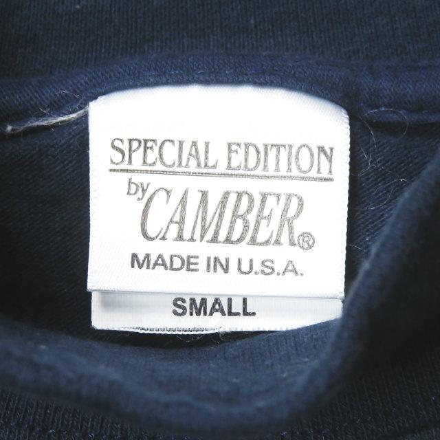 キャンバー CAMBER アメリカ製 モックネックショートスリーブT