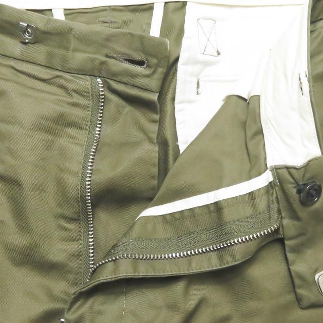 BEAMS PLUS / コットンツイル ワイドトラウザーズ オリーブ / L ビームスプラス BEAMS PLUS 20SS コットンツイル ワイド