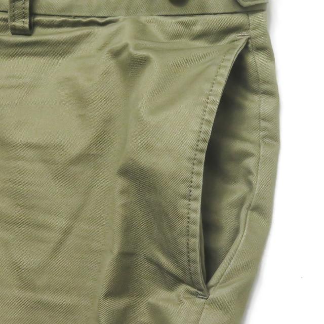 BEAMS PLUS / コットンツイル ワイドトラウザーズ オリーブ / L ビームスプラス BEAMS PLUS 20SS コットンツイル ワイド
