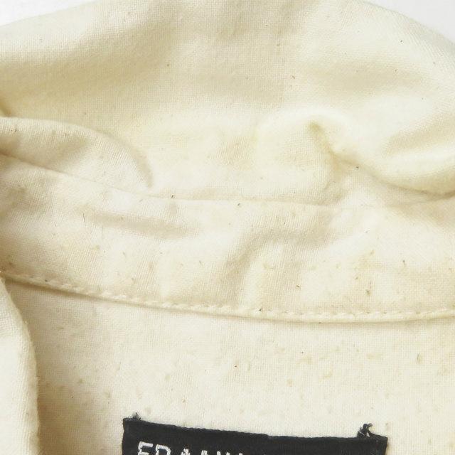 フランクリーダー FRANK LEDER VINTAGE BED LINEN OLD STYLE SHIRT ヴィンテージベッドリネン オールドスタイルシャツ 226124 S ナチュラル 長袖 |  | 03
