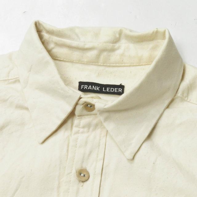 フランクリーダー FRANK LEDER VINTAGE BED LINEN OLD STYLE SHIRT ヴィンテージベッドリネン オールドスタイルシャツ 226124 S ナチュラル 長袖 |  | 04