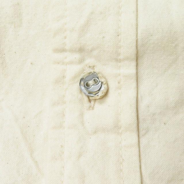 フランクリーダー FRANK LEDER VINTAGE BED LINEN OLD STYLE SHIRT ヴィンテージベッドリネン オールドスタイルシャツ 226124 S ナチュラル 長袖 |  | 08