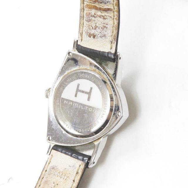 ハミルトン HAMILTON Ventura ベンチュラ H244112 シルバー ブラック文字盤 ウォッチ レザーベルト |  | 04