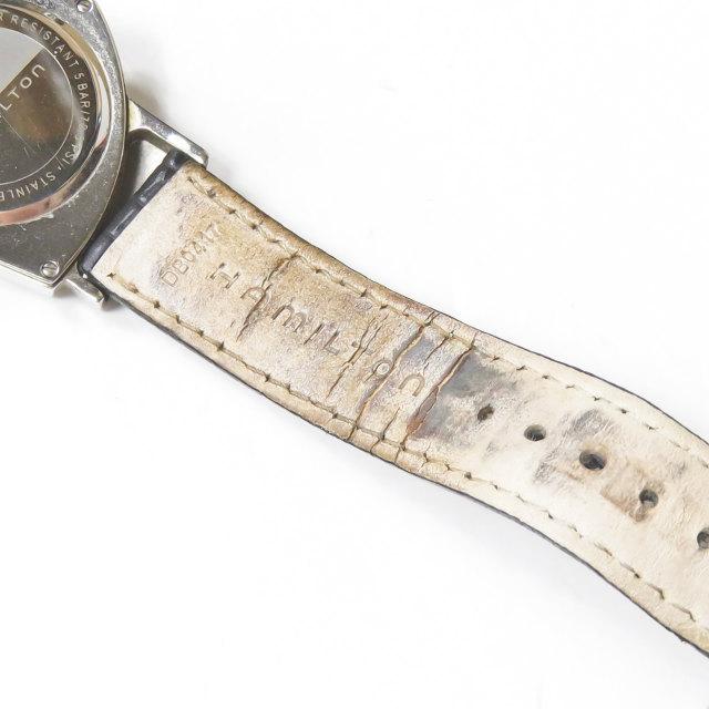 ハミルトン HAMILTON Ventura ベンチュラ H244112 シルバー ブラック文字盤 ウォッチ レザーベルト |  | 06