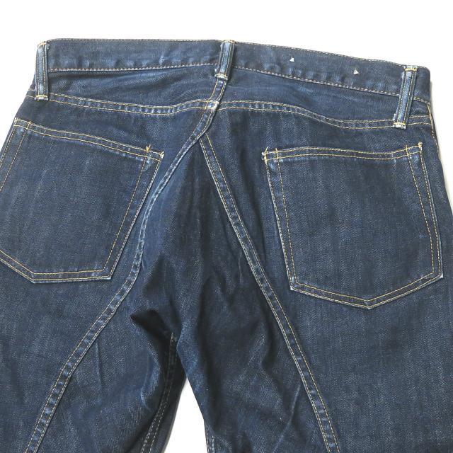 サイベーシックス SCYE BASICS 日本製 ペグトップデニムパンツ