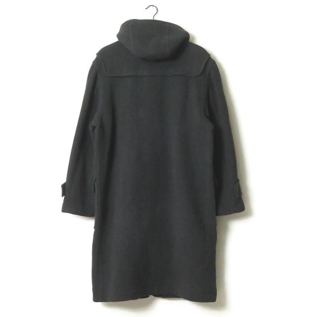 美品✨トゥービーシック メルトン ダッフルコート 40 ポンチョ カシミヤ混 黒 ウール×カシミヤ ダッフルコート EC24F／S