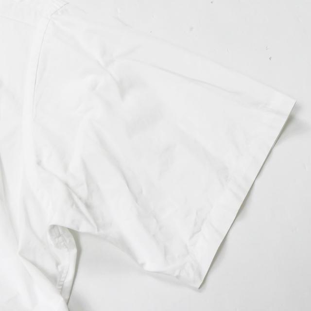 【未使用】LE レショップ 半袖シャツ ショートスリーブ 日本製 高番手ポプリン 未使用】LE レショップ 半袖シャツ ショートスリーブ 日本製 高