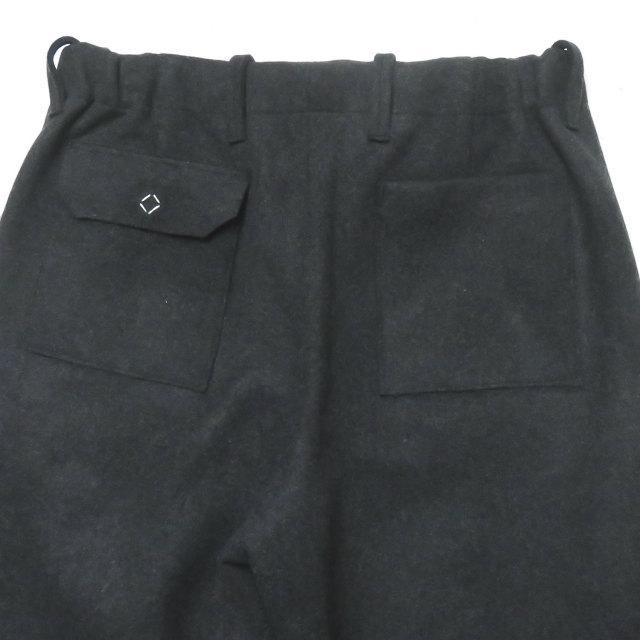 高感度ショップで2023年売れたブランド 20AW SUNSEA サンシー 日本製 メルトンワイド Pants Wide Melton パンツ