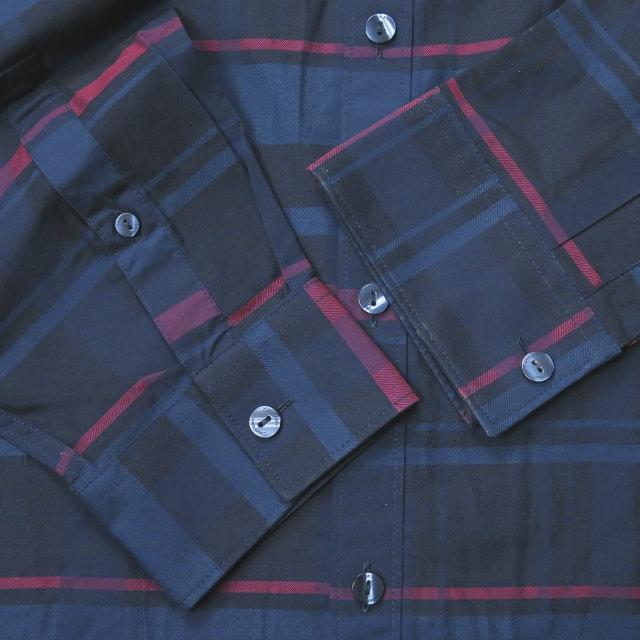 カルバンクライン Calvin Klein チェックBDシャツ L ネイビー 長袖 トップス |  | 04