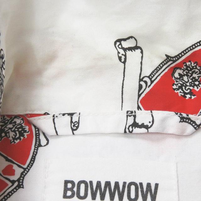 バウワウ BOWWOW 19SS 日本製 KURT HEART CROWN SHIRTS カート バウワウ BOWWOW 19SS 日本製 KURT HEART CROWN SHIRTS カート
