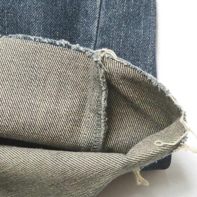 スビ TSUBI ヴィンテージ加工 カットオフブーツカットデニムパンツ 30 ブルー KSUBI ボトムス |  | 12