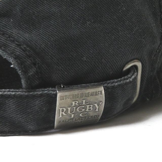 RUGBY RALPH LAUREN　キャップ　ウール　刺繍　エンブレム　スカル RUGBY RALPH LAUREN キャップ ウール 刺繍 エンブレム スカル