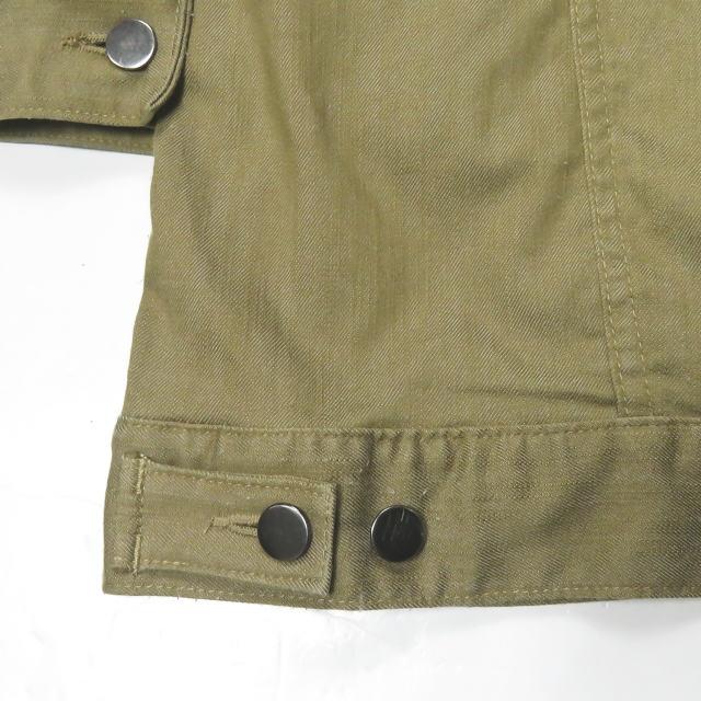 supernova. スーパーノヴァ Big Jean Track Coat - Tencel Denim バイカラー オーバーサイズデニムジャケット S インディゴ/カーキ mc64441 |  | 09