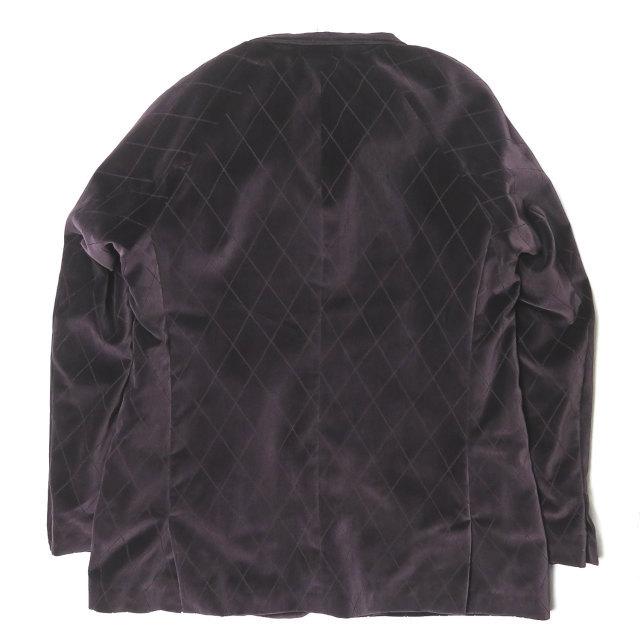 ニードルス Needles 19AW 日本製 Raglan Jacket ? Pe/C Velvet / Opal Finished ベロアラグランジャケット FK087 M BORDEAUX