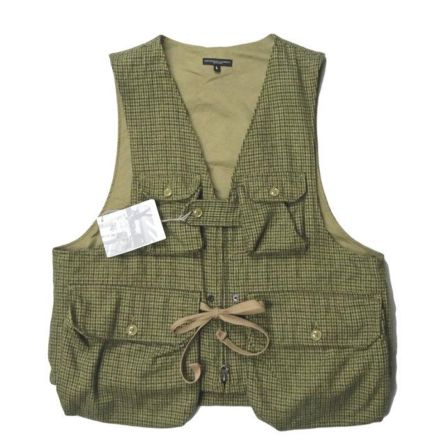 エンジニアードガーメンツ Engineered Garments 19AW アメリカ製 GAME VEST - GUNCLUB CHECK ゲームベスト ガンクラブチェック L Tan/Green ハンティング :mc64473:LOOPヤフーショッピング店 - 通販 - Yahoo!ショッピング エンジニアードガーメンツ Engineered Garments 19AW アメリカ製 GAME VEST - GUNCLUB CHECK ゲームベスト ガンクラブチェック L Tan/Green ハンティング :mc64473:LOOPヤフーショッピング店 - 通販 - Yahoo!ショッピング