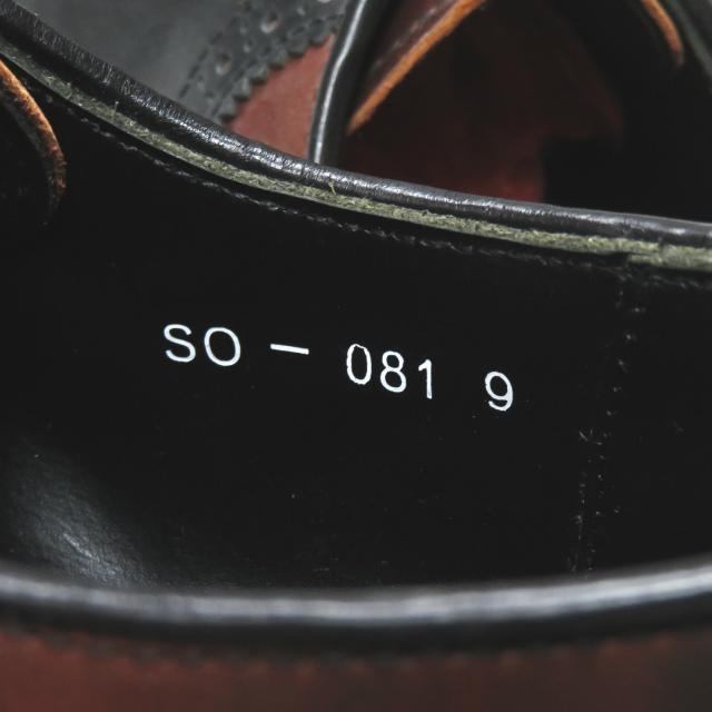 【VIPセール】ソニックラブ Sonic Lab Saddle Shoe - Cordovan コードヴァン サドルシューズ DX-969 9(27-27.5cm) ブラウン/ブラック レザーシューズ 革靴 シューズ ダイヤル式 自転車靴