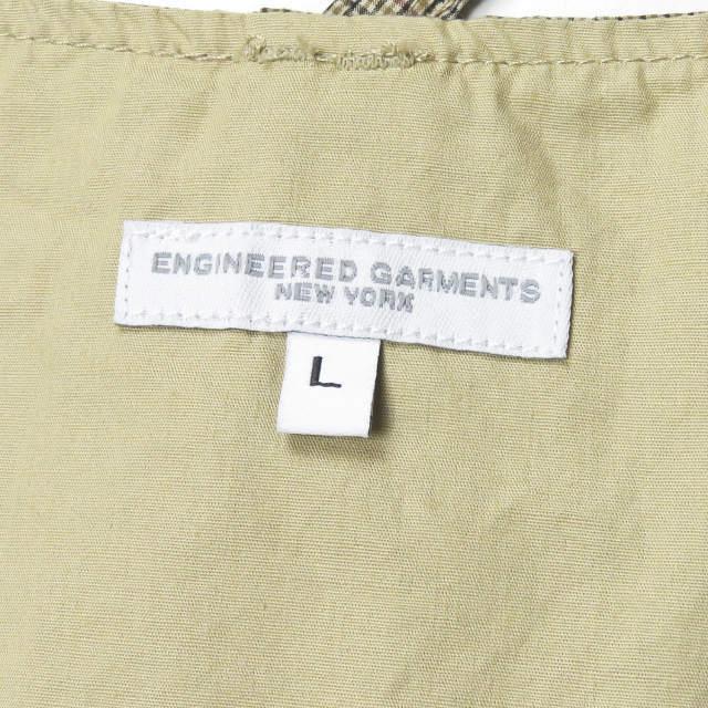 エンジニアードガーメンツ Engineered Garments 20SS Game Vest - Tattersall ゲームベスト タッタ