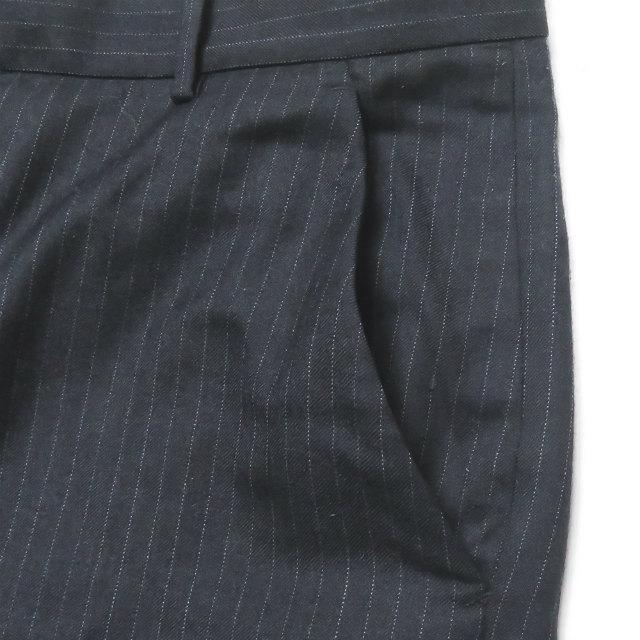 BEAUTY&YOUTH UNITED ARROWS 19SS TW カームテーパードアンクルパンツ 1214-155-7569 L グレー ストライプ スラックス mc64682 |  | 04