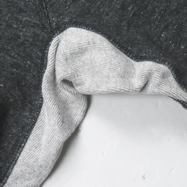 メルツベーシュヴァーネン Merz b.Schwanen ドイツ製 H/S CREW SWEAT ハーフスリーブクルーネックスウェット 8073021132 6 チャコール トレーナー |  | 05