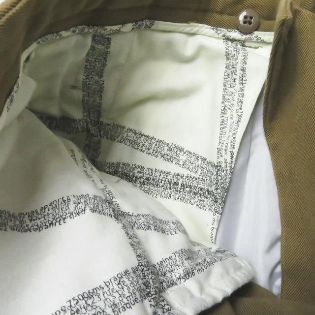 エムズブラック m's braque 18AW 日本製 2 TUCKED DRESS WIDE エムズブラック m's braque 18AW 日本製 2 TUCKED DRESS WIDE