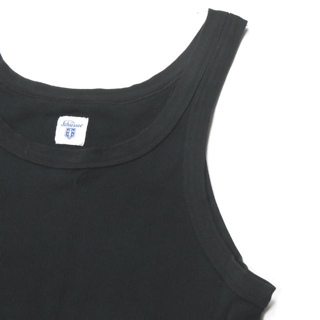 シーサー Schiesser リブ編み タンクトップ 4/S ブラック トップス |  | 04