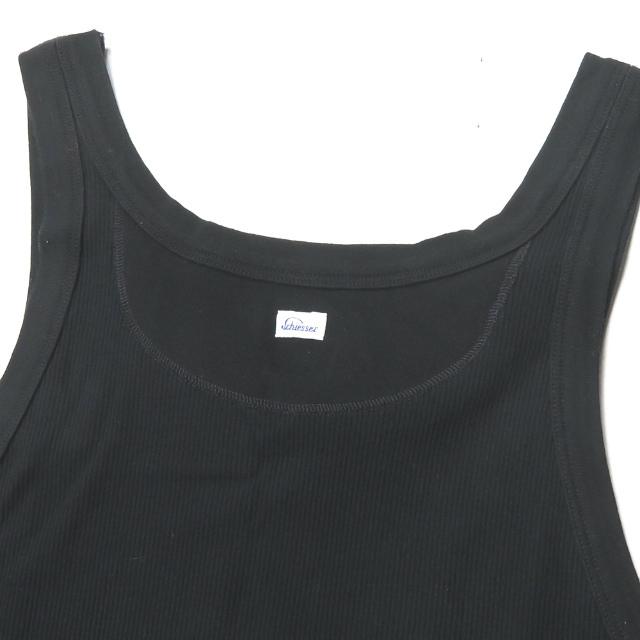 シーサー Schiesser リブ編み タンクトップ 4/S ブラック トップス |  | 05