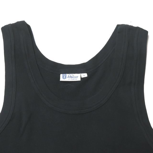 シーサー Schiesser リブ編み タンクトップ 4/S ダークネイビー トップス |  | 03