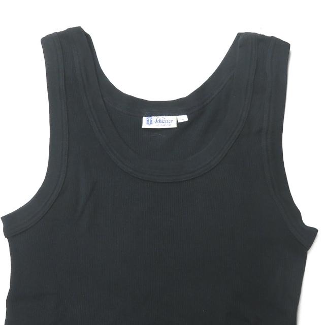 シーサー Schiesser リブ編み タンクトップ 4/S ダークネイビー トップス |  | 04