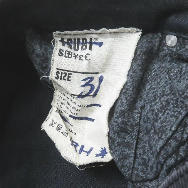 スビ TSUBI ストレッチスキニーデニムパンツ 31 ブラック KSUBI ボトムス |  | 02