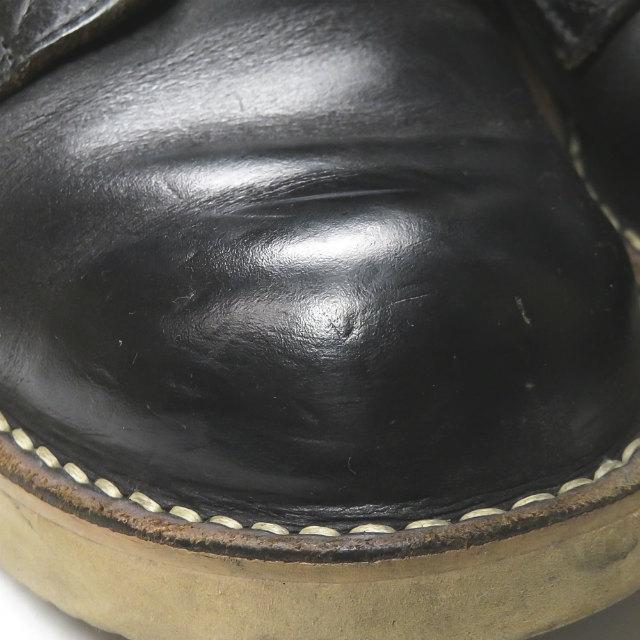 ハソーンブーツ HATHORN BOOTS アメリカ製 MACHINE OXFORD 104NWC オックスフォードワークブーツ US7.5E(25.5cm) ブラック レザー WHITE’S 短靴 シューズ |  | 07