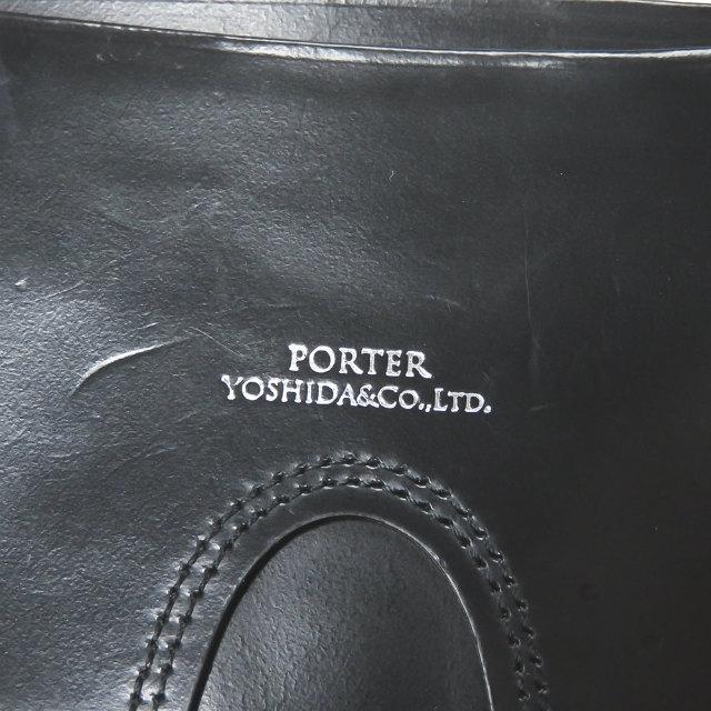 ポーター PORTER 日本製 COUNTER PASS CASE カウンター パスケース ブラック レザー カードケース |  | 03