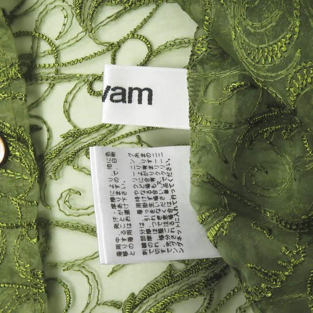 sulvam サルバム 19ss レースシャツ M