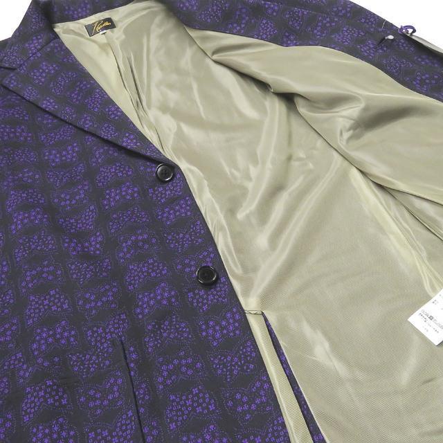 ニードルス Needles 20AW 日本製 2B JACKET POLY JQ ポリスムース