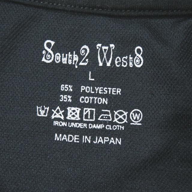 サウスツーウェストエイト S2W8 South2 West8 20AW 日本製 L/S Round Pocket Tee - Circle Horn  ロングスリーブラウンドポケットTシャツ HM900 L ブラック